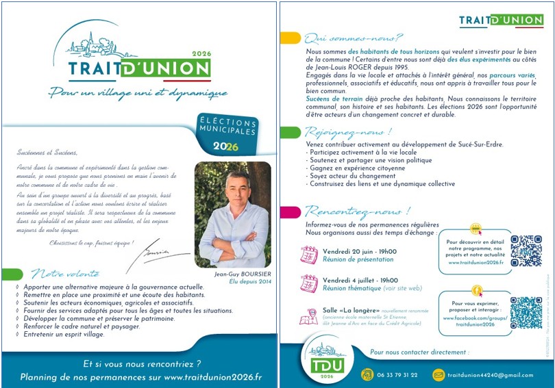 notre premier tract de la campagne